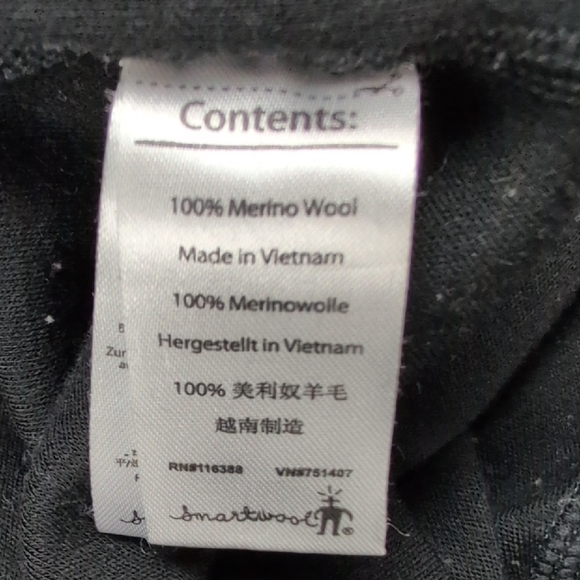 Smartwool Quarter Zip Baselayer Top - Picture 8 of 9